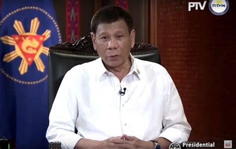 Duterte OK with suspension of e.